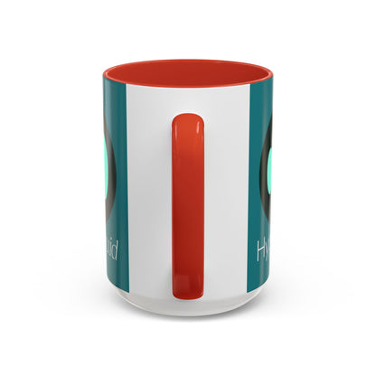 Hyperliquid White font Hyperliquid Accent Mug by cypherpunkgear.com