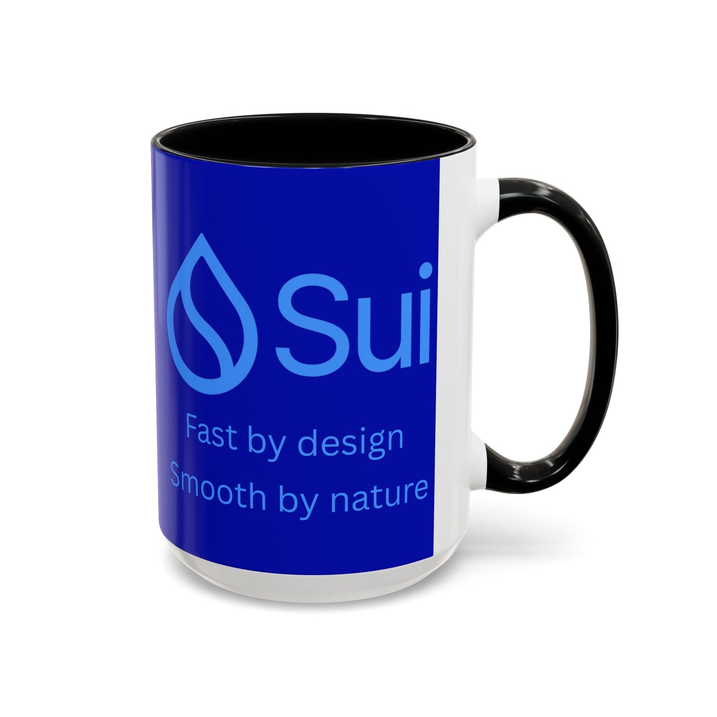 SUI Dark Blue Accent Mug by cypherpunkgear.com