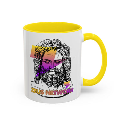 Zeus Network Accent Mug by cypherpunkgear.com