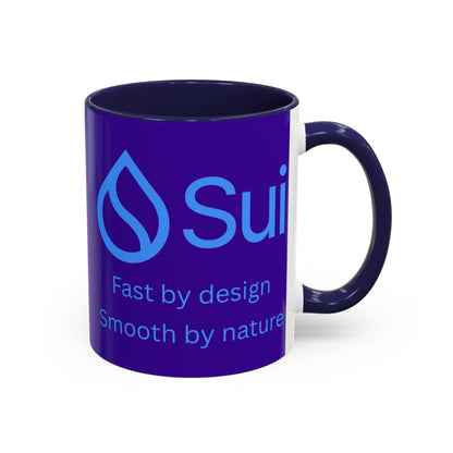 SUI Purple Accent Mug by cypherpunkgear.com
