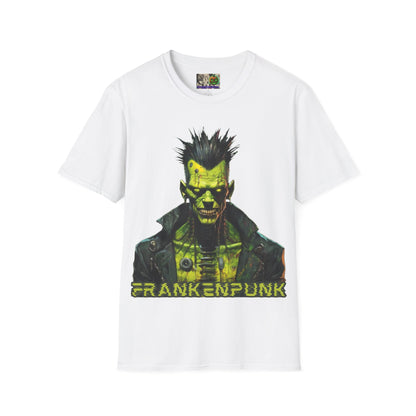 Frankenpunk Light colors Unisex T-Shirt by CreepyCrafts.boo