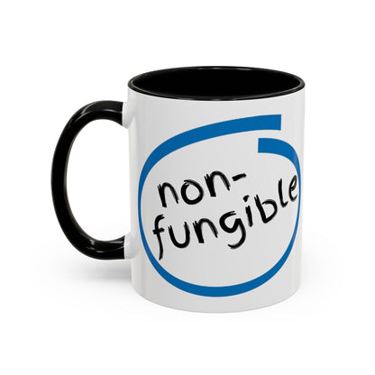 Nonfungible Accent Mug by cypherpunkgear