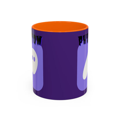Phantom Hot Wallet Purple Accent Mug by cypherpunkgear.com