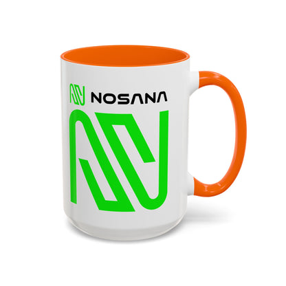 Nosana (NOS) Accent Mug by cypherpunkgear.com