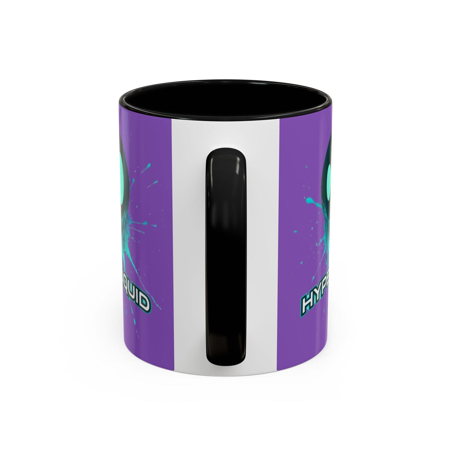 HYPE Drip Light Purple Accent Mug by cypherpunkgear.com