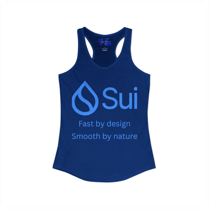 SUI Women's Racerback Tank Top by cypherpunkgear.com