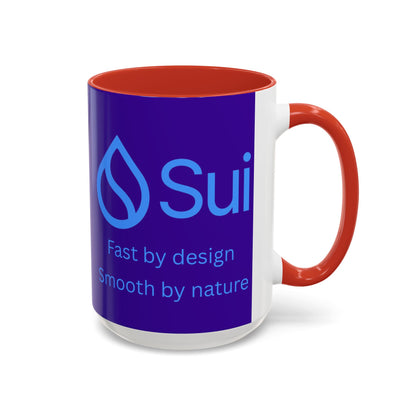 SUI Purple Accent Mug by cypherpunkgear.com