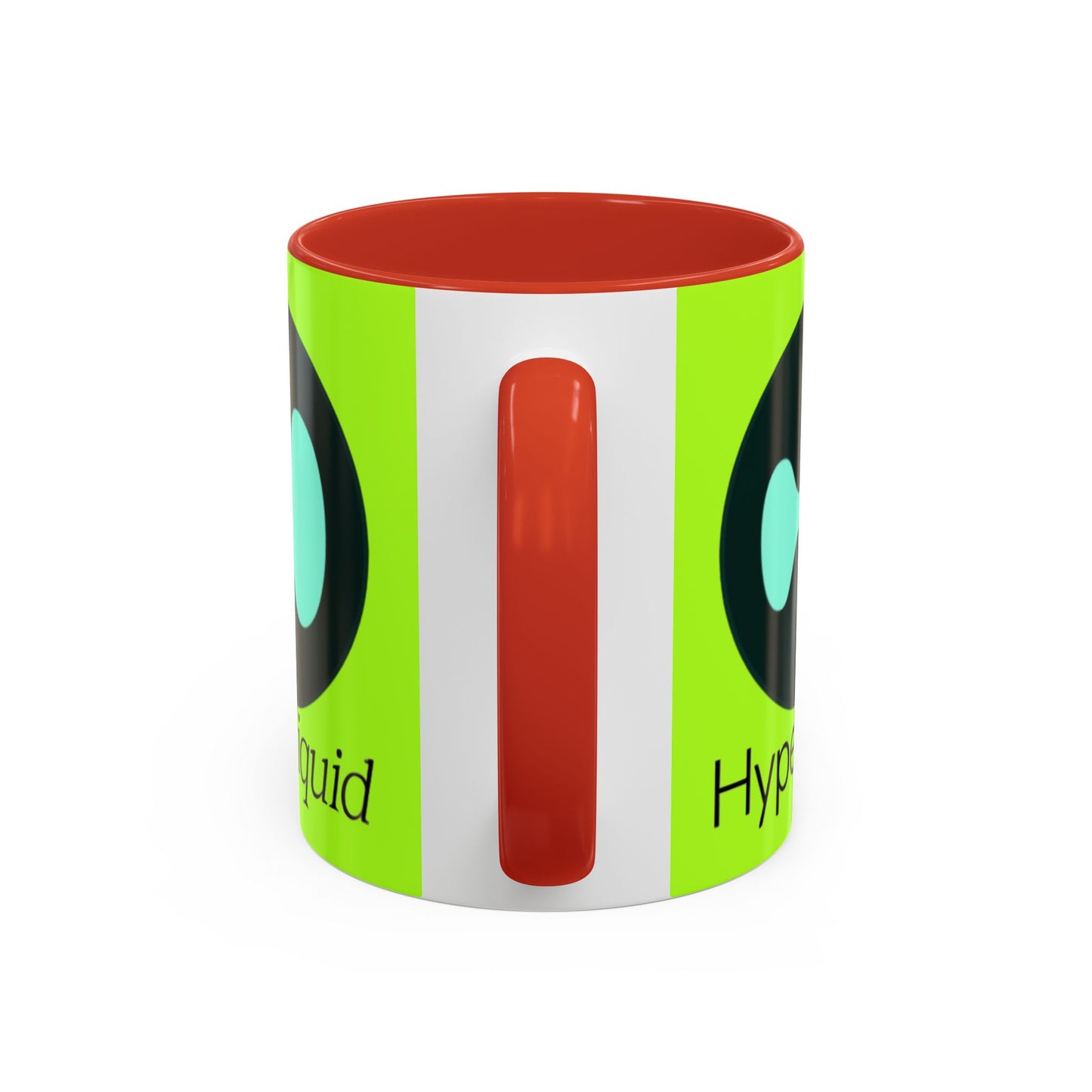 Hyperliquid Black font Green Accent Mug by cypherpunkgear.com