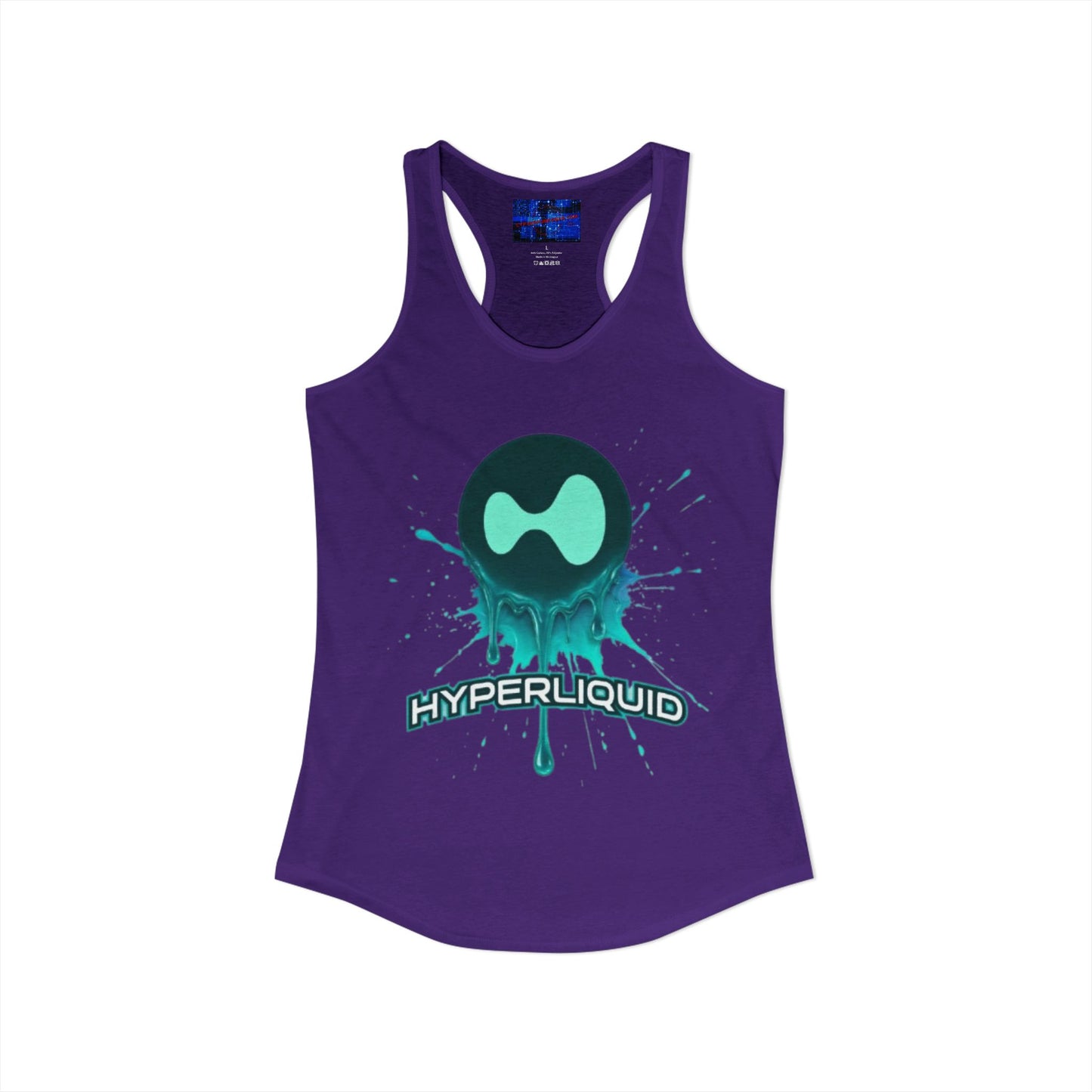 HYPE Drip Women's Racerback Tank Top by cypherpunkgear.com