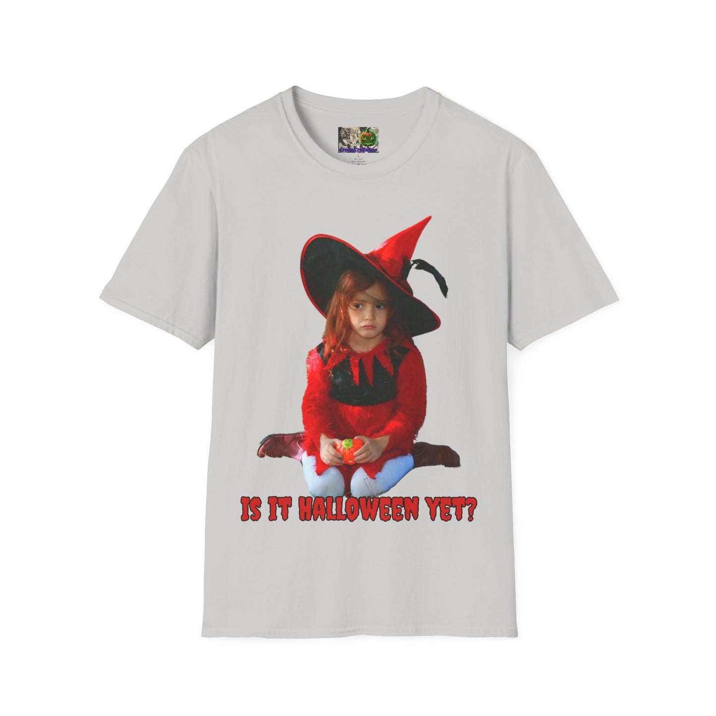 Is it Halloween yet? Light colors Unisex T-Shirt by CreepyCrafts.boo