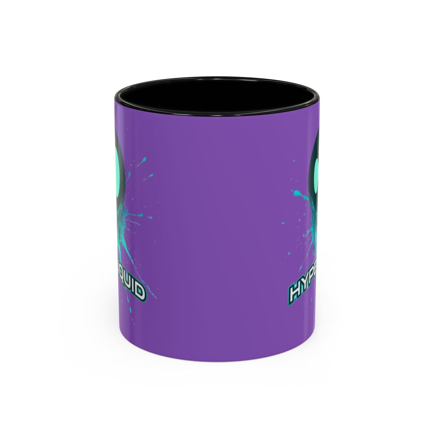 HYPE Drip Light Purple Accent Mug by cypherpunkgear.com