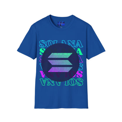 Solana, Solana, Solana (SOL) Dark colors Unisex T-Shirt by cypherpunkgear.com