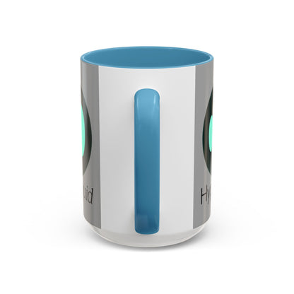 Hyperliquid Black font Grey Accent Mug by cypherpunkgear.com