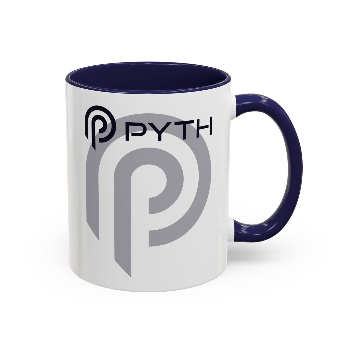 Pyth (PYTH) Accent Mug by cypherpunkgear.com