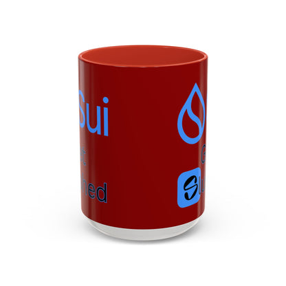 Sui: Get Slushed Red Accent Mug by cypherpunkgear.com