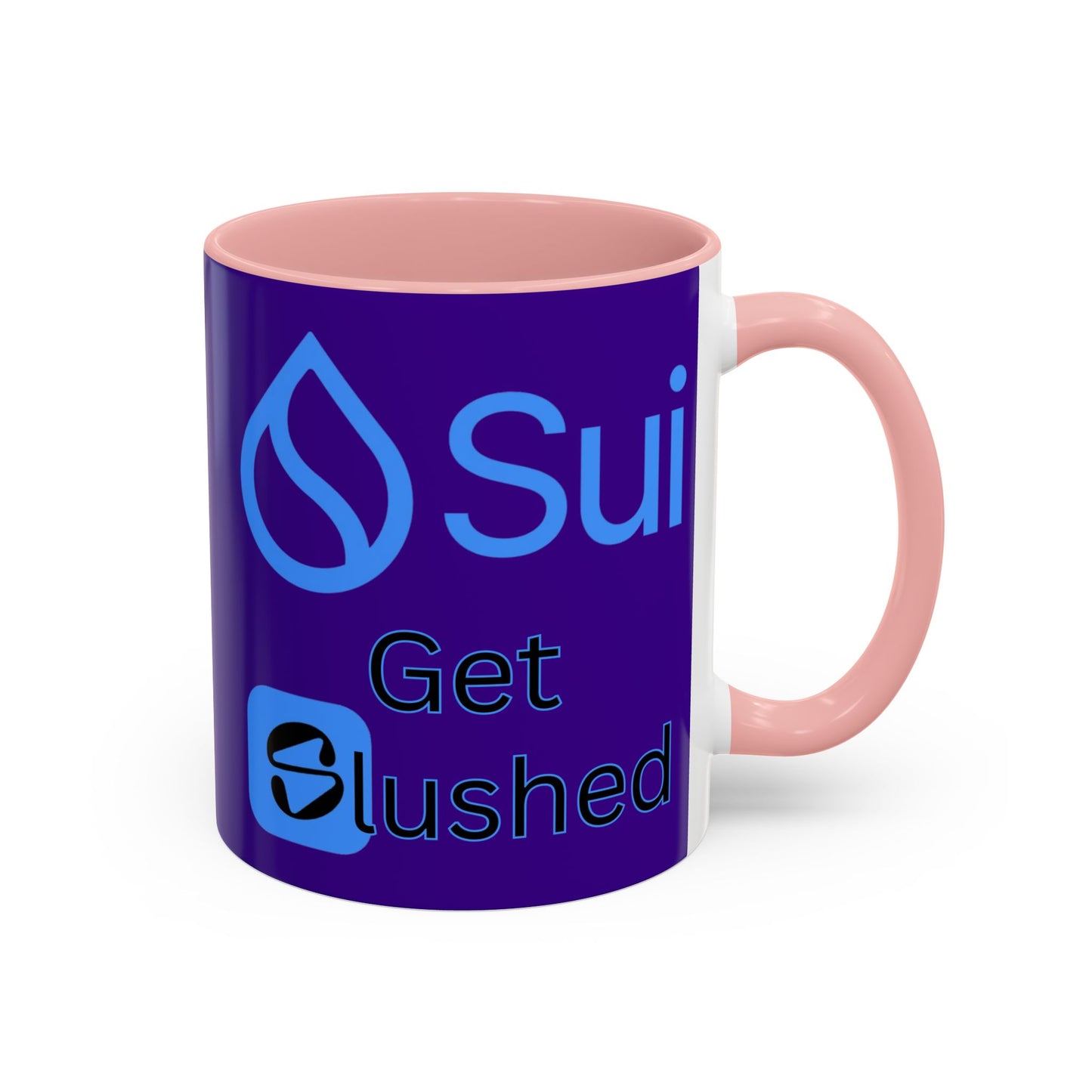 Sui: Get Slushed Purple Accent Mug by cypherpunkgear.com
