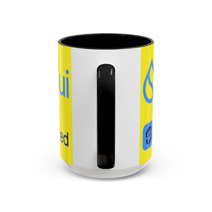 Sui: Get Slushed Yellow Accent Mug by cypherpunkgear.com