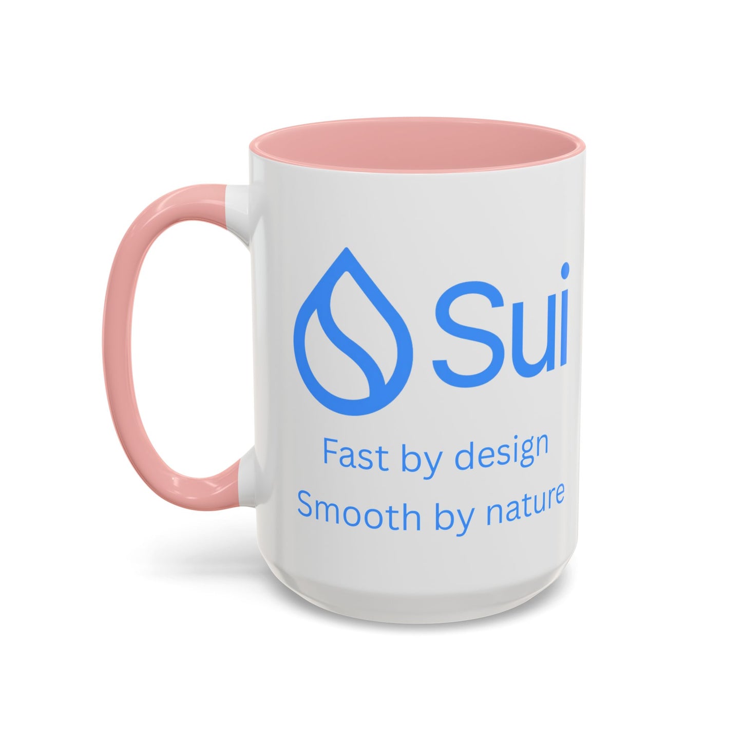 SUI White Accent Mug by cypherpunkgear.com