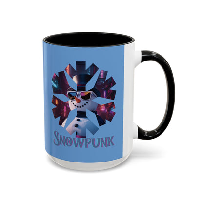 Snowpunk Accent Mug by cypherpunkgear