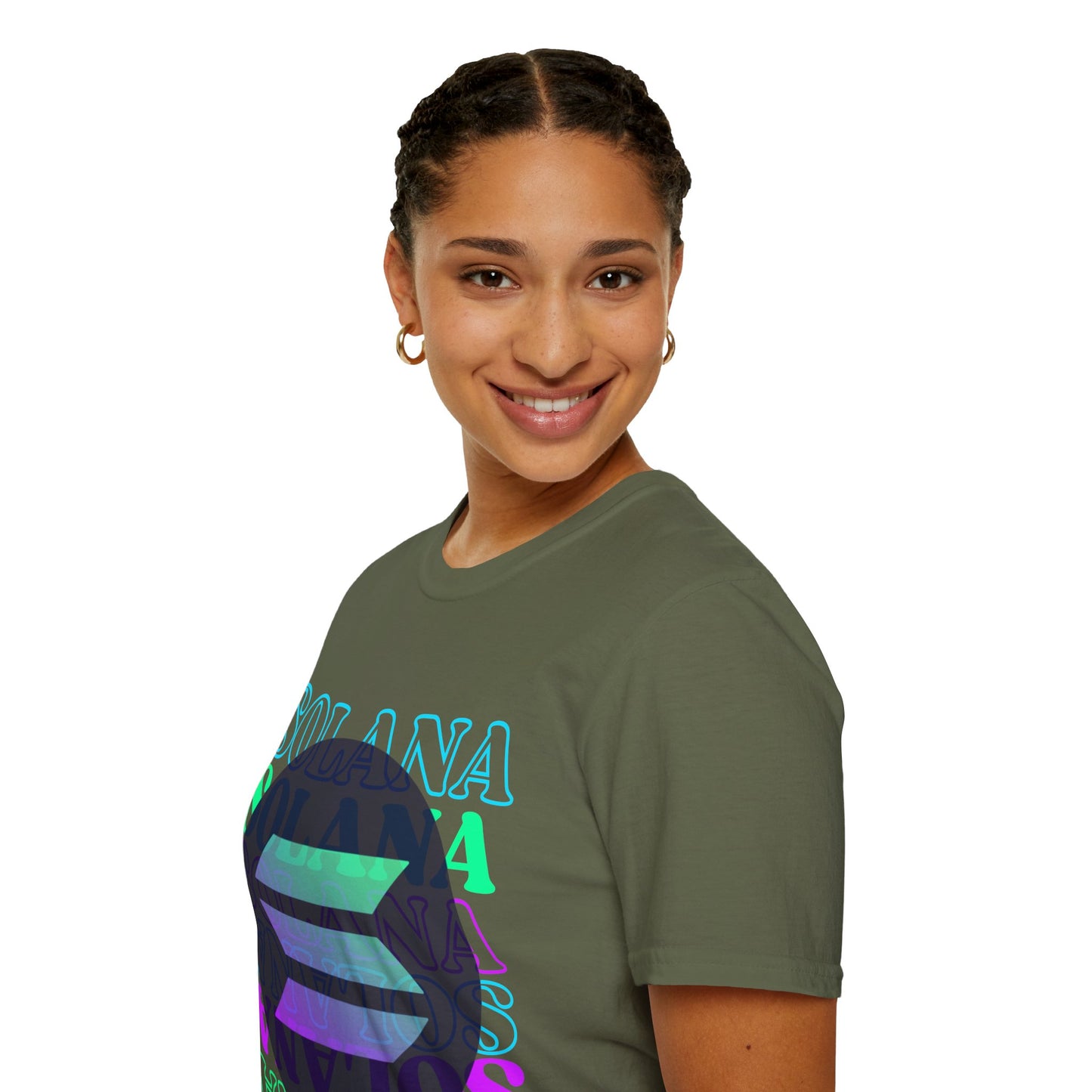 Solana Solana Solana (SOL) DKcolors Unisex T-Shirt by cypherpunkgear.com