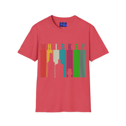 Whiskey spelled with an 'e' LTcolors Unisex T-Shirt by cypherpunkgear.com