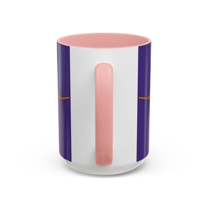 Velvet Vex Purple Accent Mug by CreepyCrafts.boo