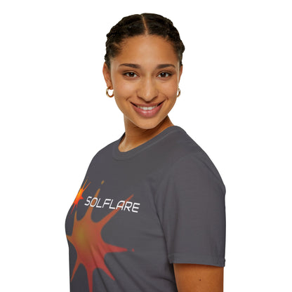 Solflare Dark colors Unisex T-Shirt by cypherpunkgear.com