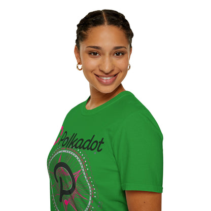 Polkadot (DOT) Light colors Unisex T-Shirt by cypherpunkgear.com