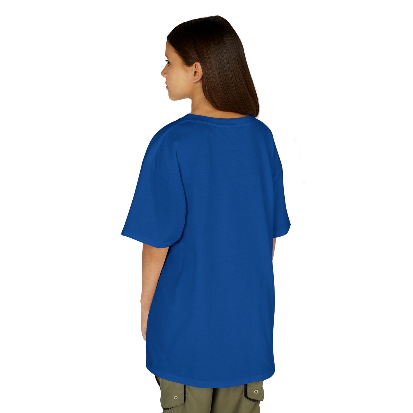 Spooky Blessed Samhain Ghost Green font Kids Heavy Cotton™ Tee by CreepyCrafts.boo