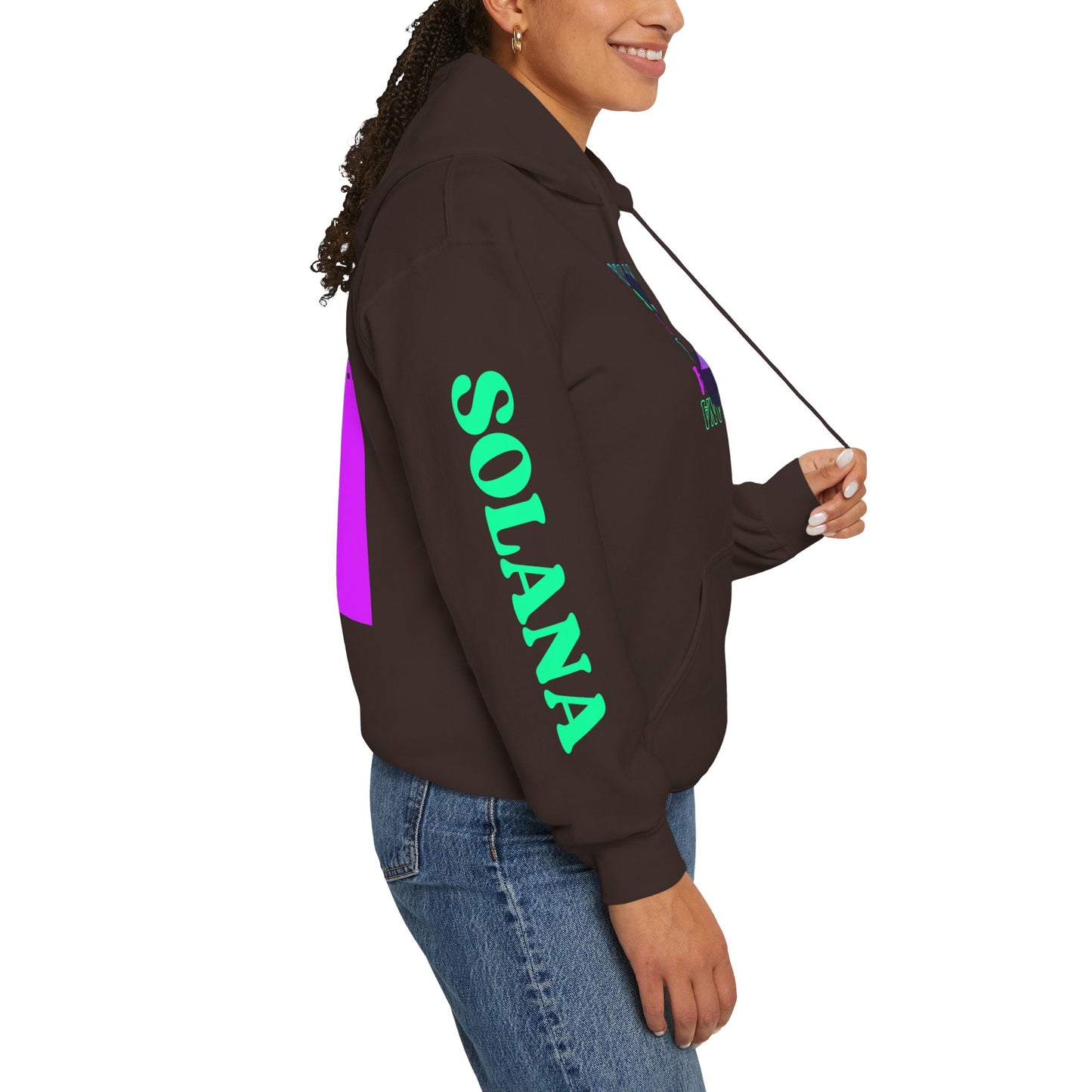 ¡Libertad Solana por cypherpunkgear! Sudadera con capucha unisex Heavy Blend™