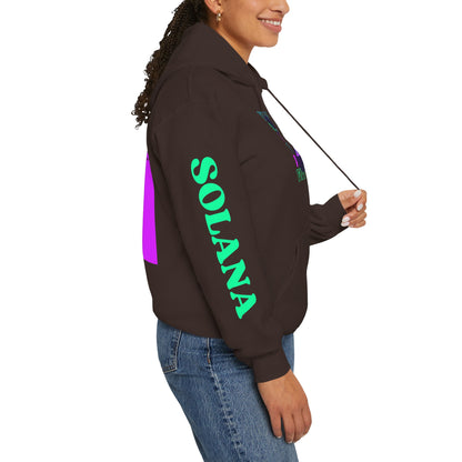 ¡Libertad Solana por cypherpunkgear! Sudadera con capucha unisex Heavy Blend™