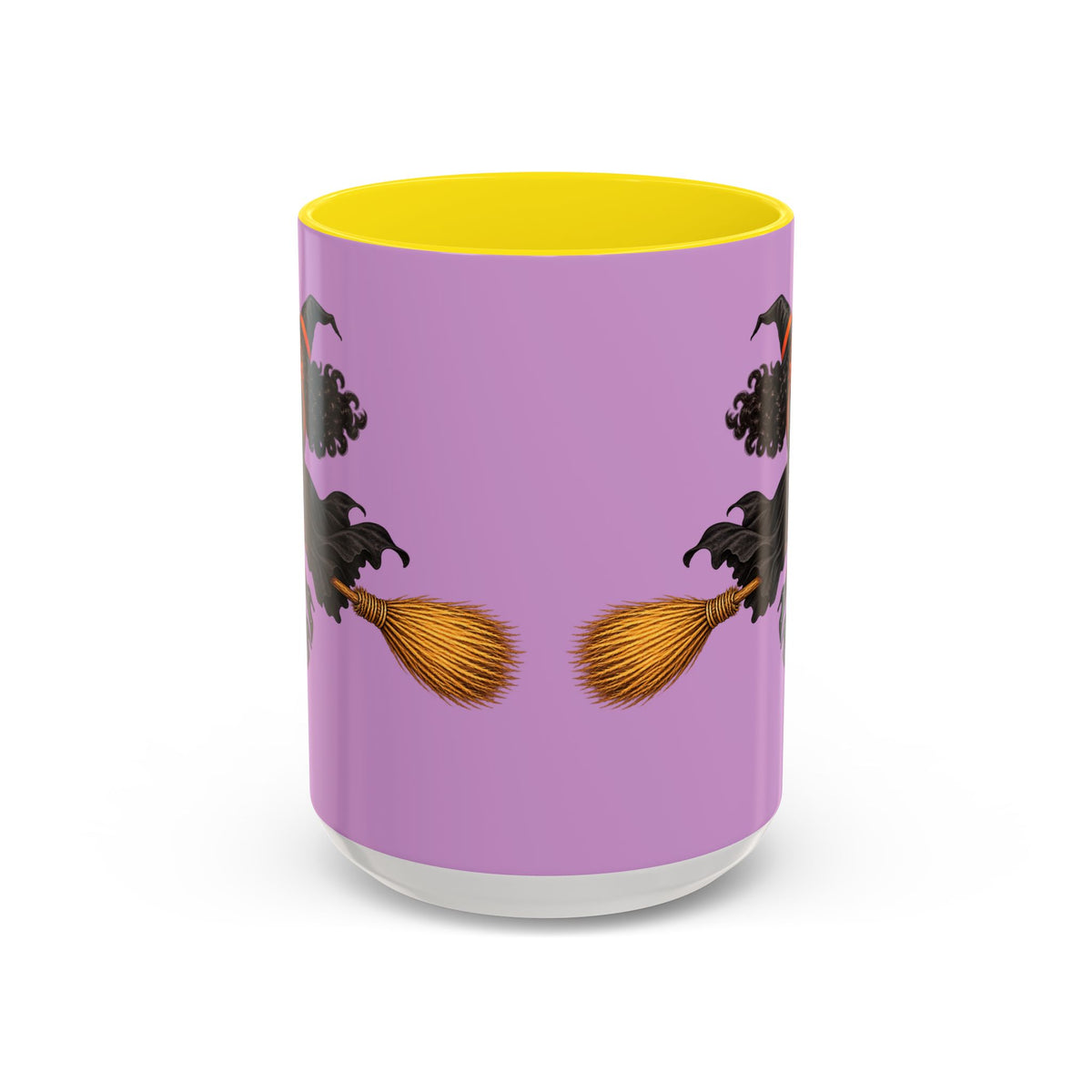 Velvet Vex Pink Accent Mug by CreepyCrafts.boo