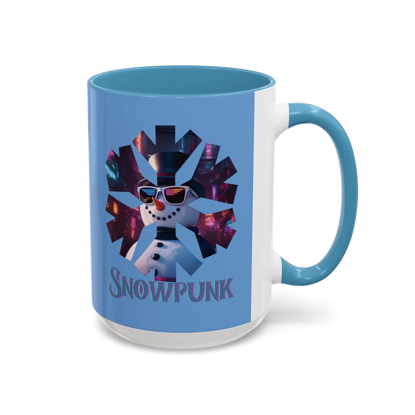 Snowpunk Accent Mug by cypherpunkgear.com