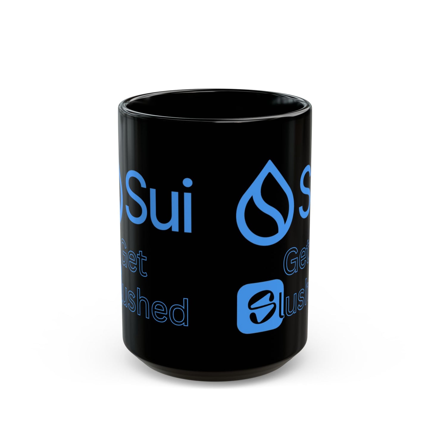Sui: Get Slushed Black Mug by cypherpunkgear.com