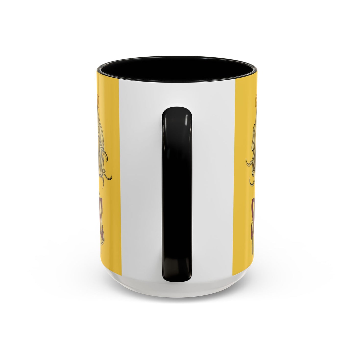 Caution, Savage Yellow Accent Mug by cypherpunkgear.com