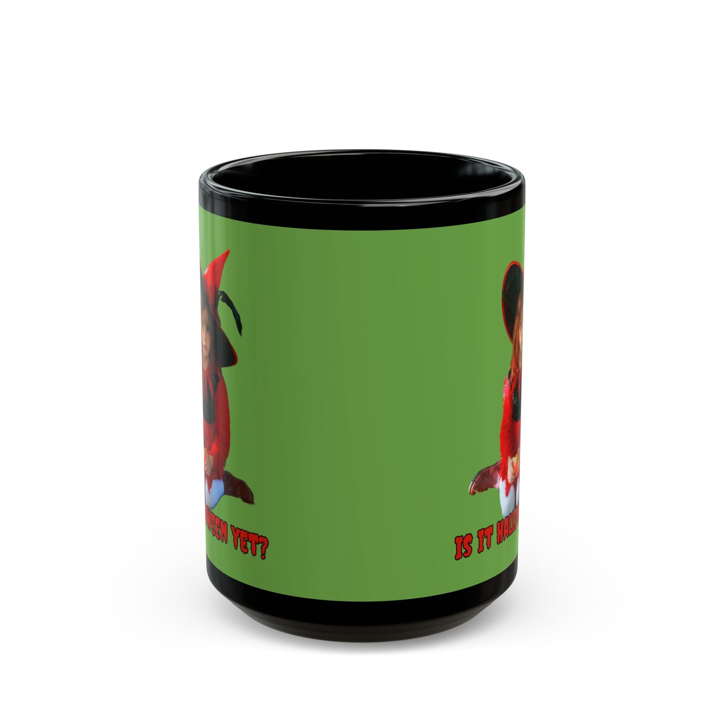 Is it Halloween yet? Green Mug by CreepyCrafts.boo