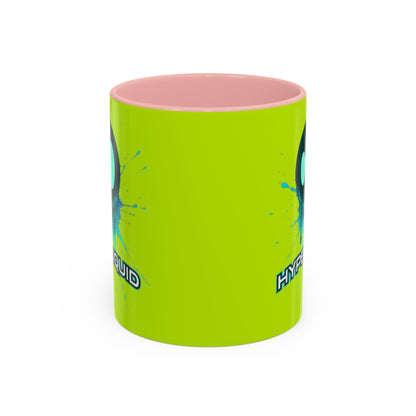 HYPE Drip Yellow Accent Mug by cypherpunkgear.com