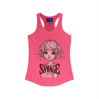 ¡Salvaje por cypherpunkgear! Camiseta sin mangas ideal con espalda cruzada para mujer