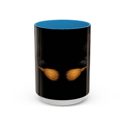 Velvet Vex Black Accent Mug by CreepyCrafts.boo