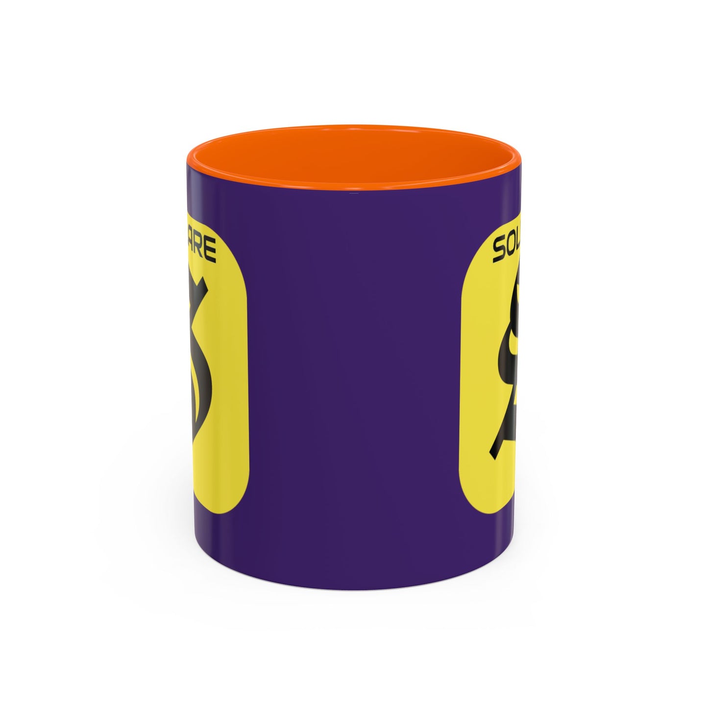 SolflareLogo Purple Accent Mug by cypherpunkgear.com