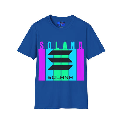 Solana (SOL) Freedom DKcolors Unisex T-Shirt by cypherpunkgear