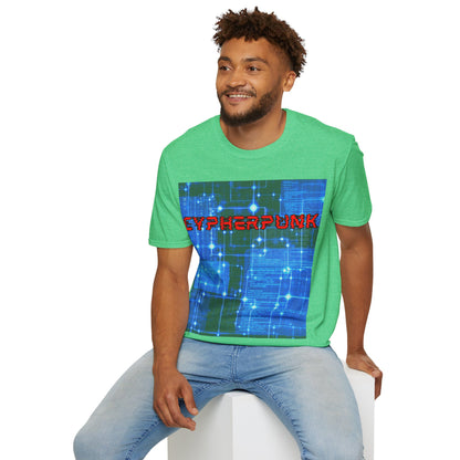Cypherpunk Dark colors Unisex T-Shirt by cypherpunkgear.com