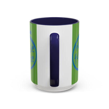 Non-Fungible Inside Green Accent Mug by cypherpunkgear.com