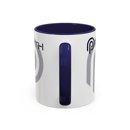 Pyth (PYTH) Accent Mug by cypherpunkgear.com