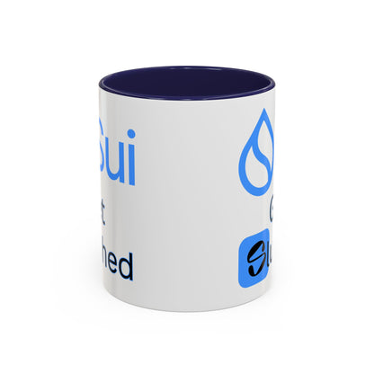 Sui: Get Slushed White Accent Mug by cypherpunkgear.com