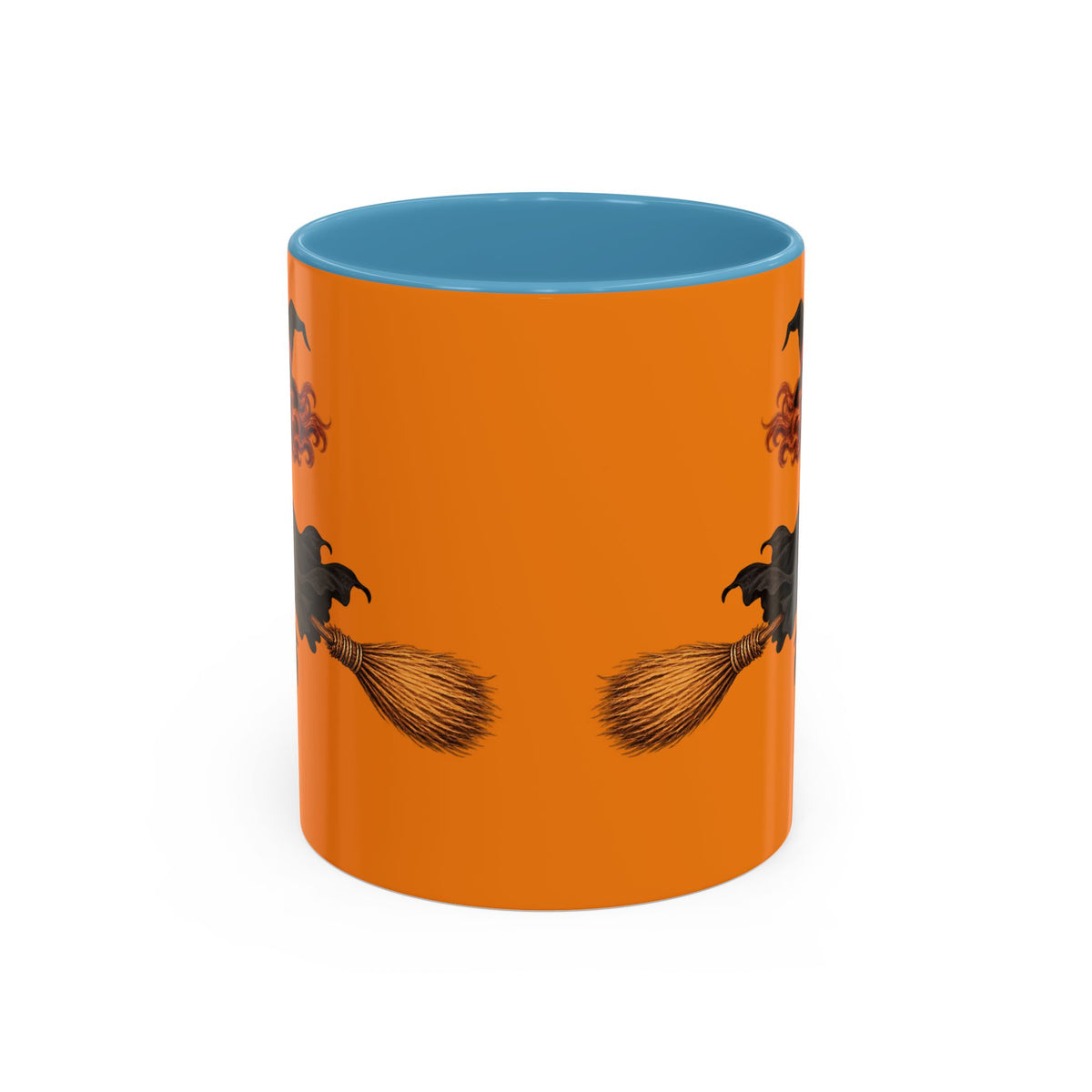Hazel Hex Orange Accent Mug by CreepyCrafts.boo