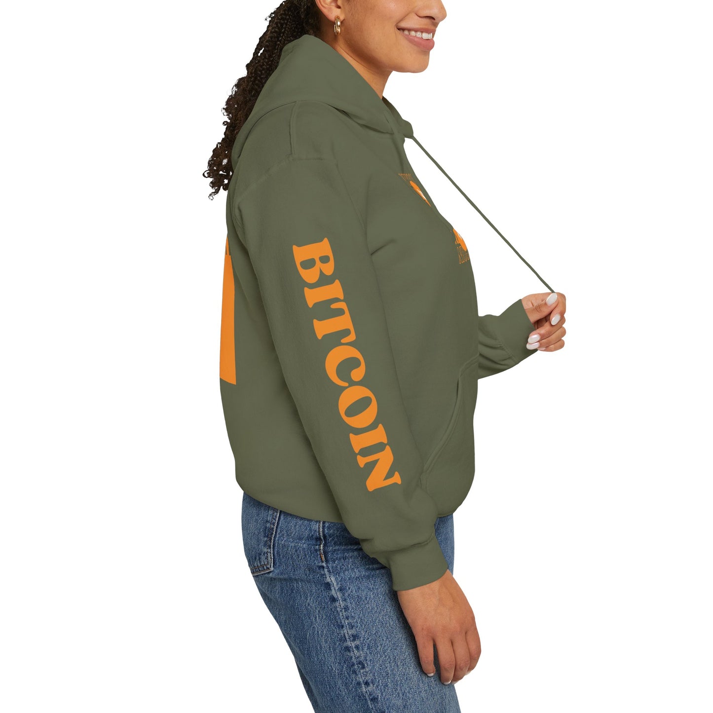¡Libertad de Bitcoin por cypherpunkgear! Sudadera con capucha unisex Heavy Blend™