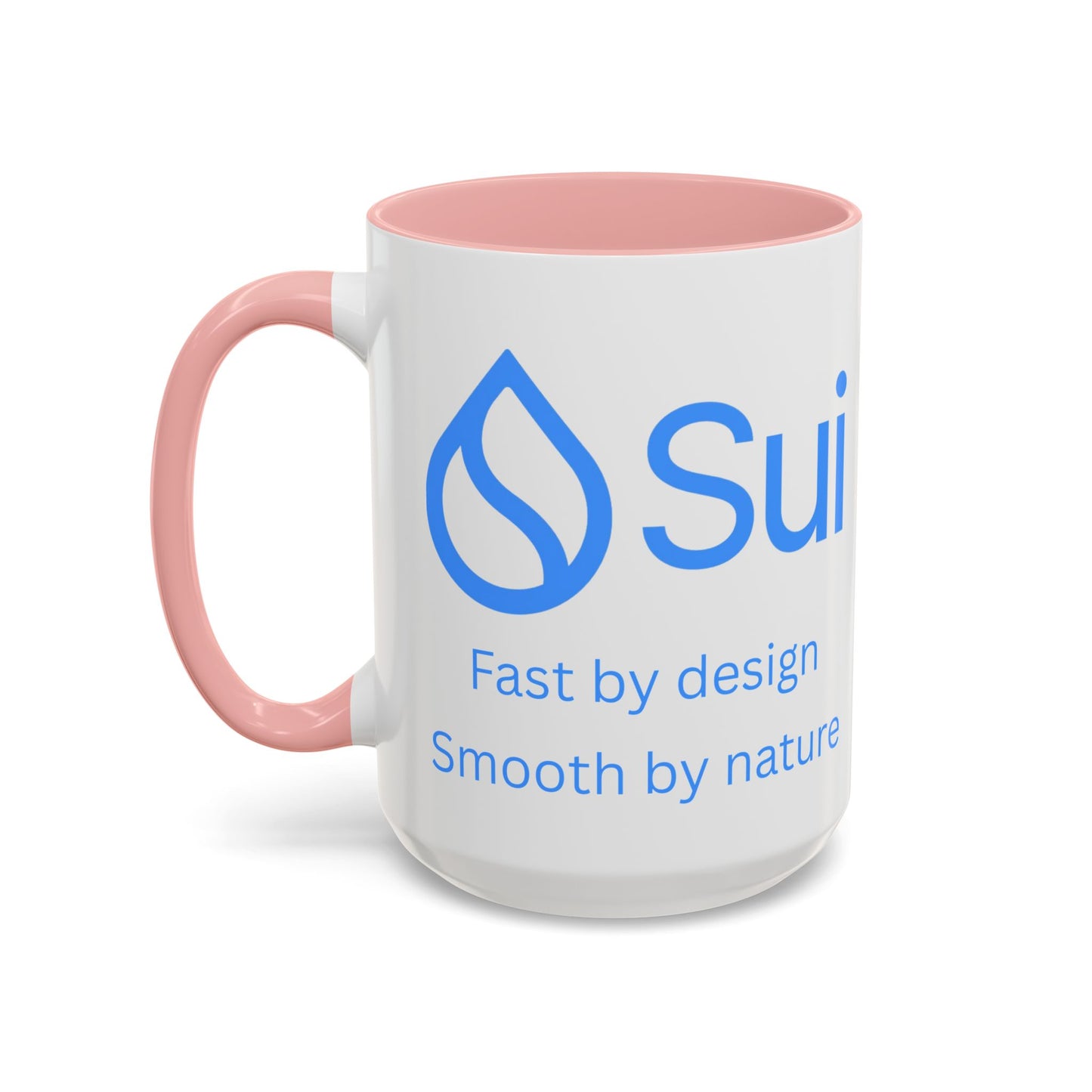 SUI White Accent Mug by cypherpunkgear.com