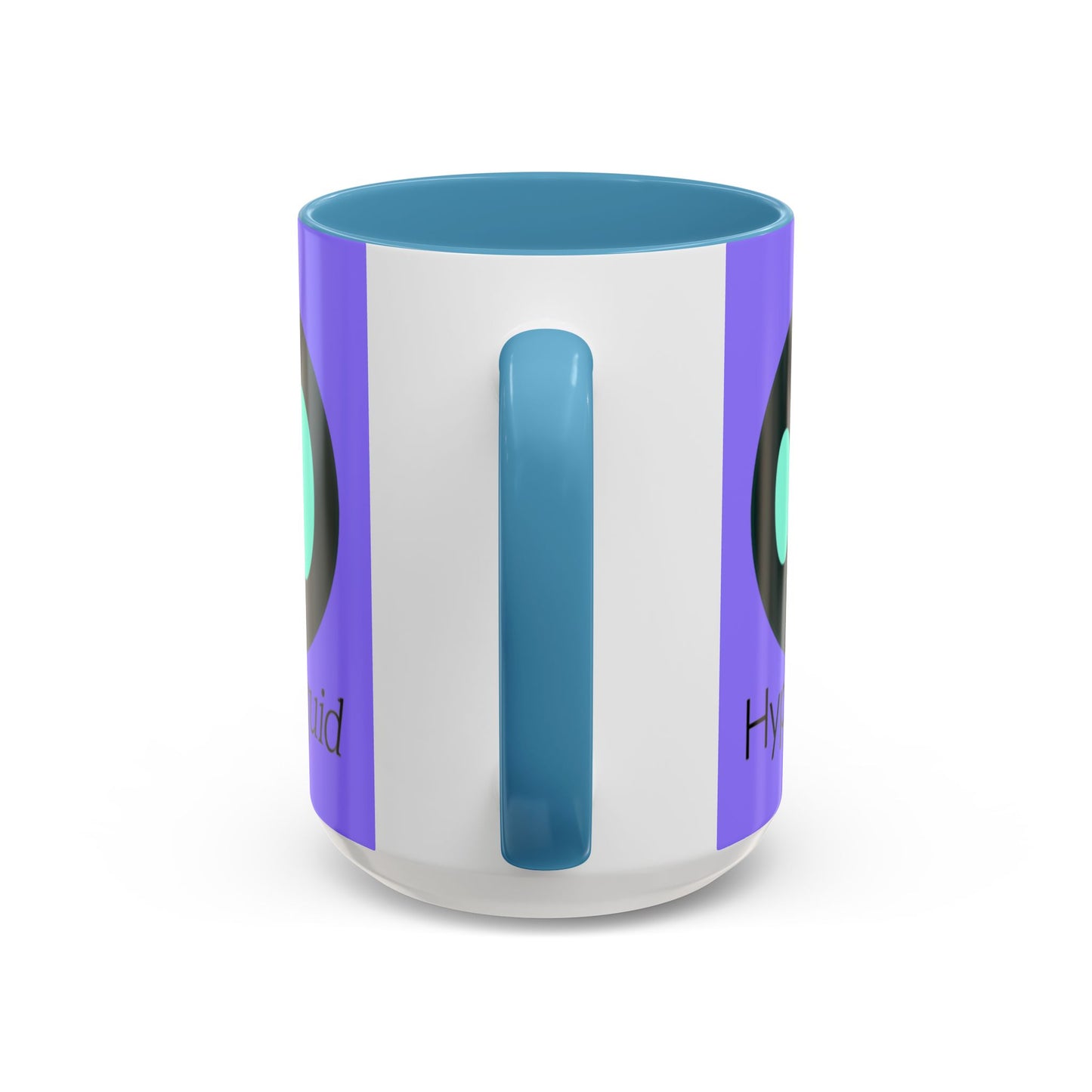 Hyperliquid Black font Light Purple Accent Mug by cypherpunkgear.com