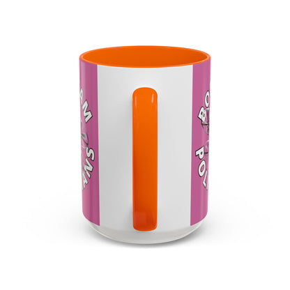 Bodycam the Politicians Drone Pink Accent Mug by cypherpunkgear.com